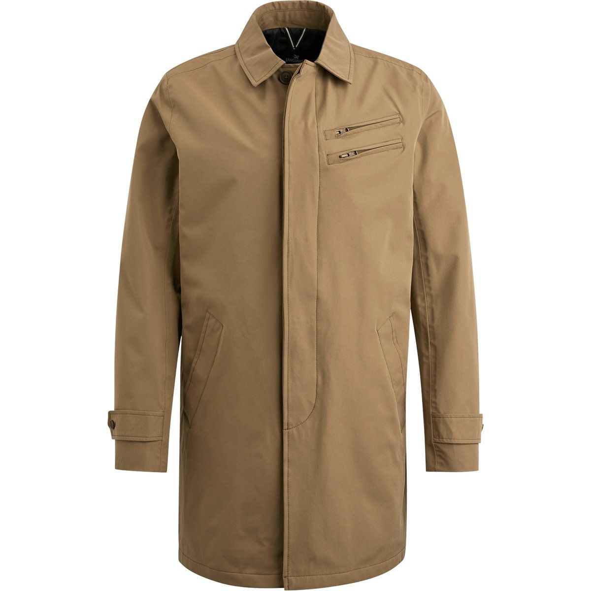 Technischer Mittellanger Car Coat