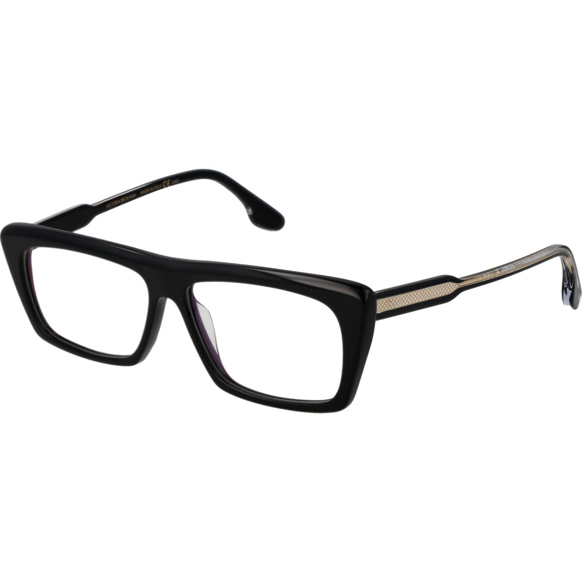 Markante rechteckige Vollrand-Brille