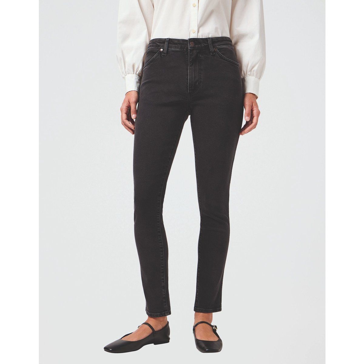 Schmal geschnittene Skinny-Slim Jeans