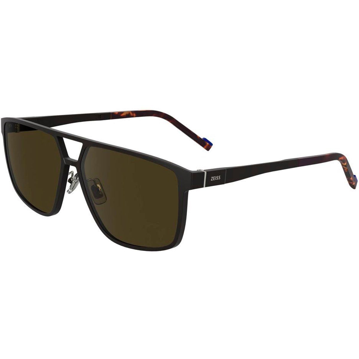 Polarisierte Square-Sonnenbrille mit Doppelsteg