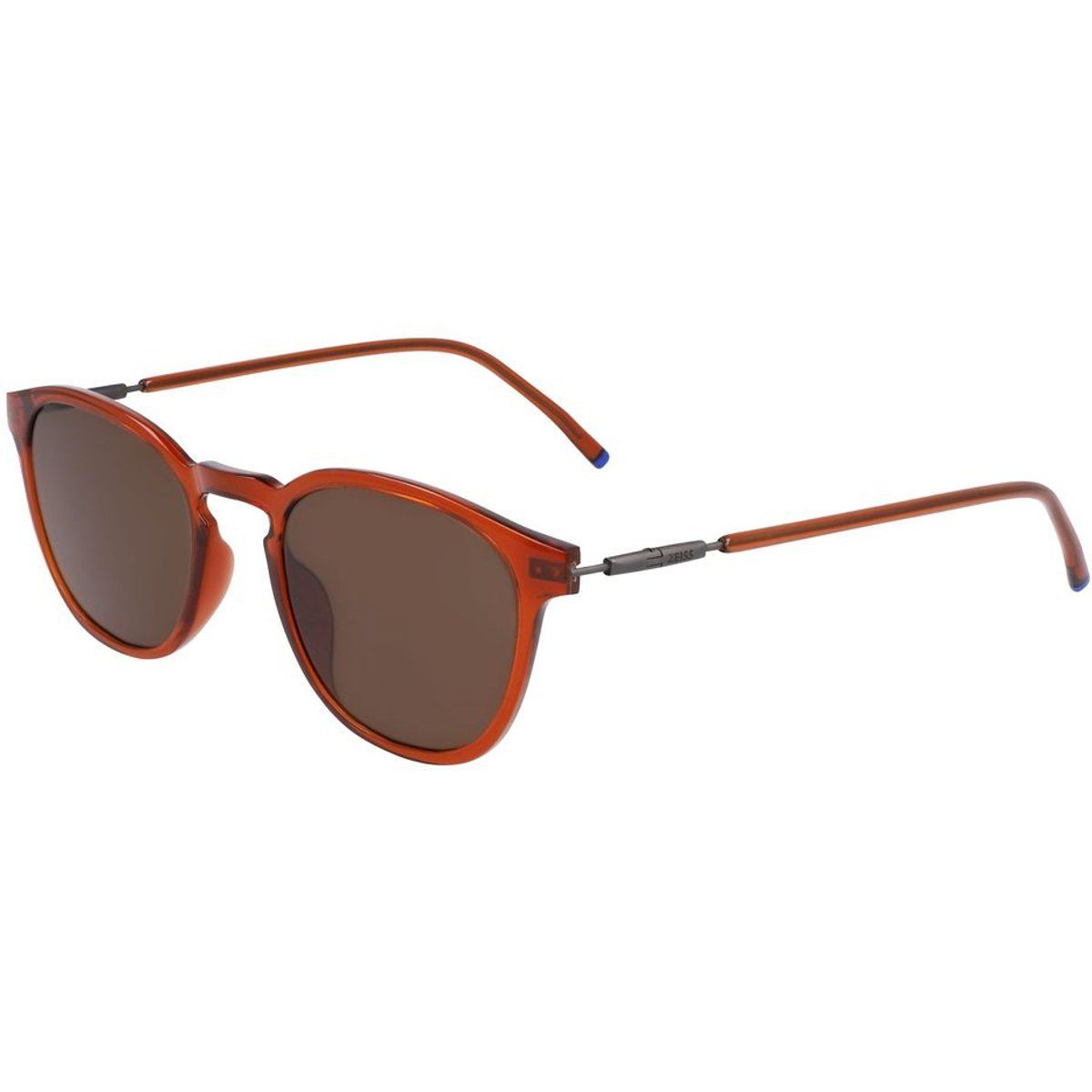 Leichte Sonnenbrille mit rundem Rahmen