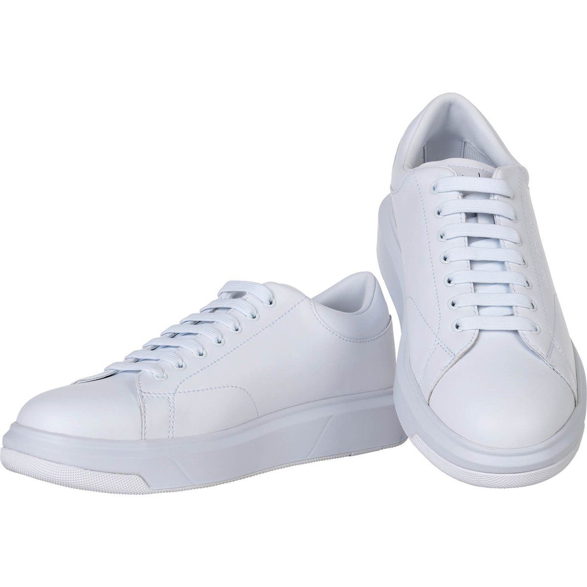 Minimalistische Low-Top Plateau-Sneaker