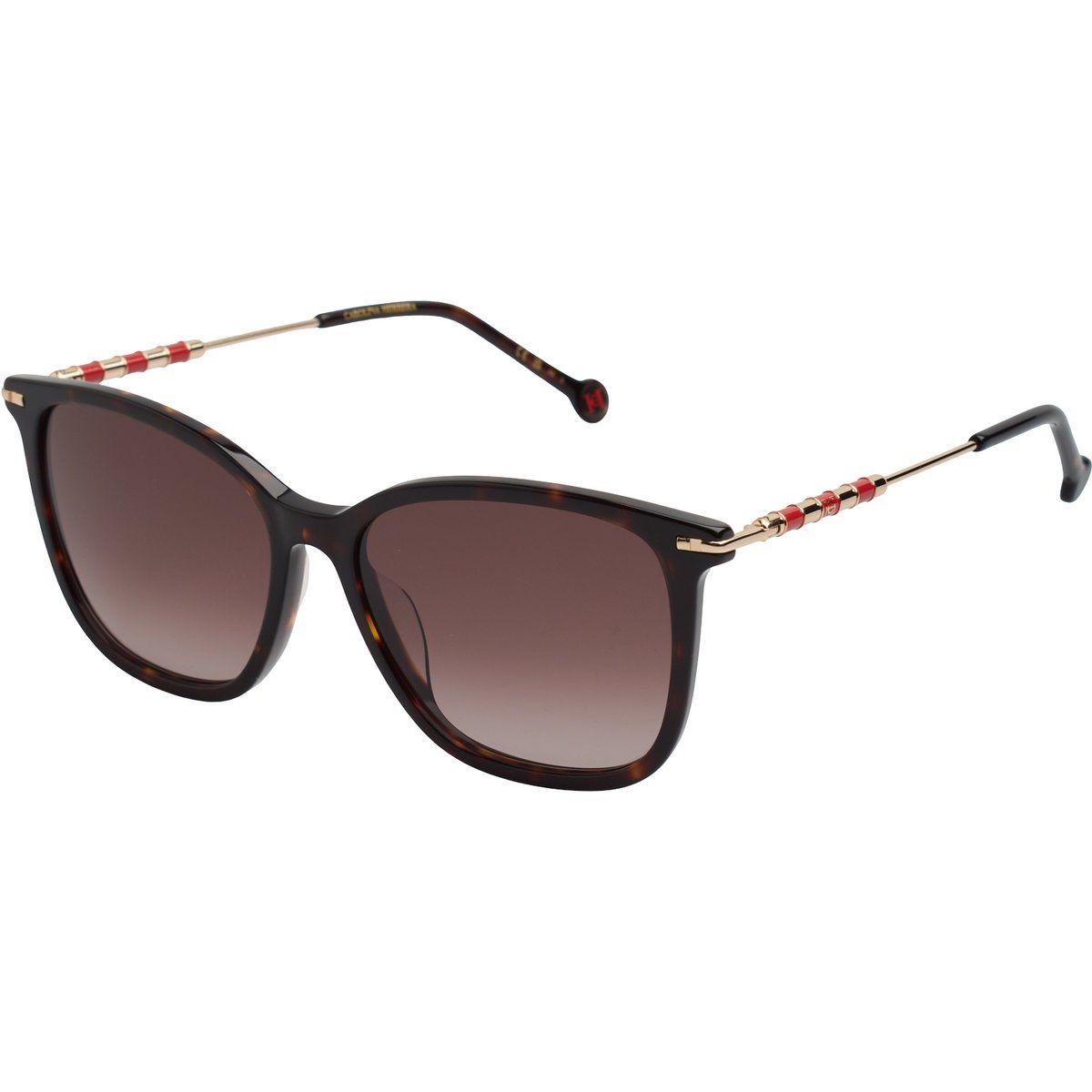 Elegante eckige Acetat-Sonnenbrille