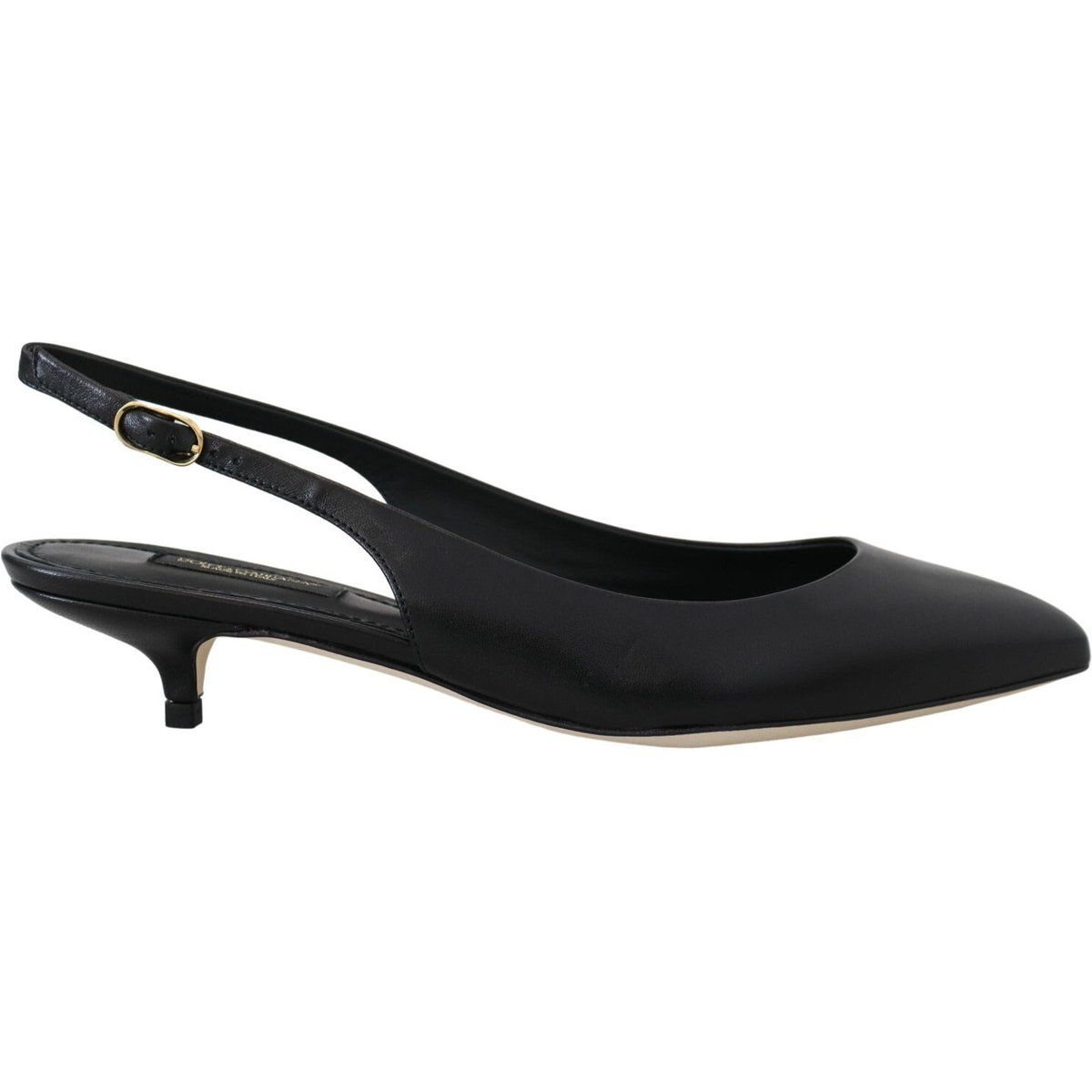 Spitze Slingbacks mit Pfennigabsatz
