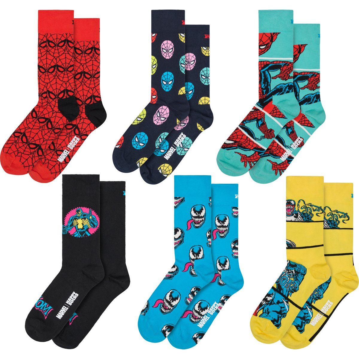 Marvel Spider-Man Motivsocken Set