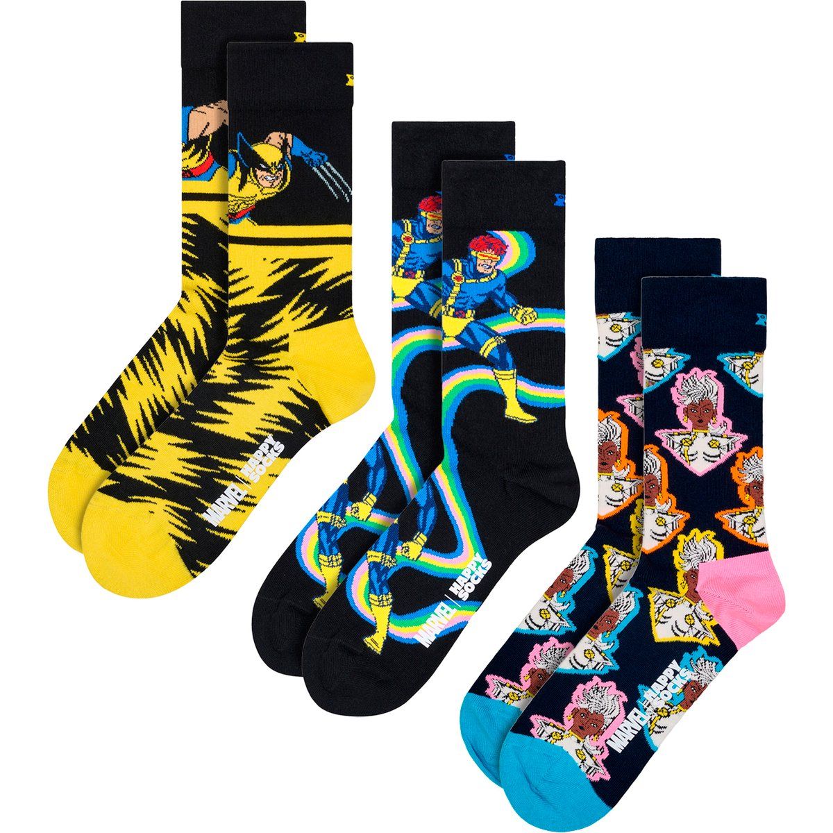 X-Men Charakter Crew-Socken im Bundle