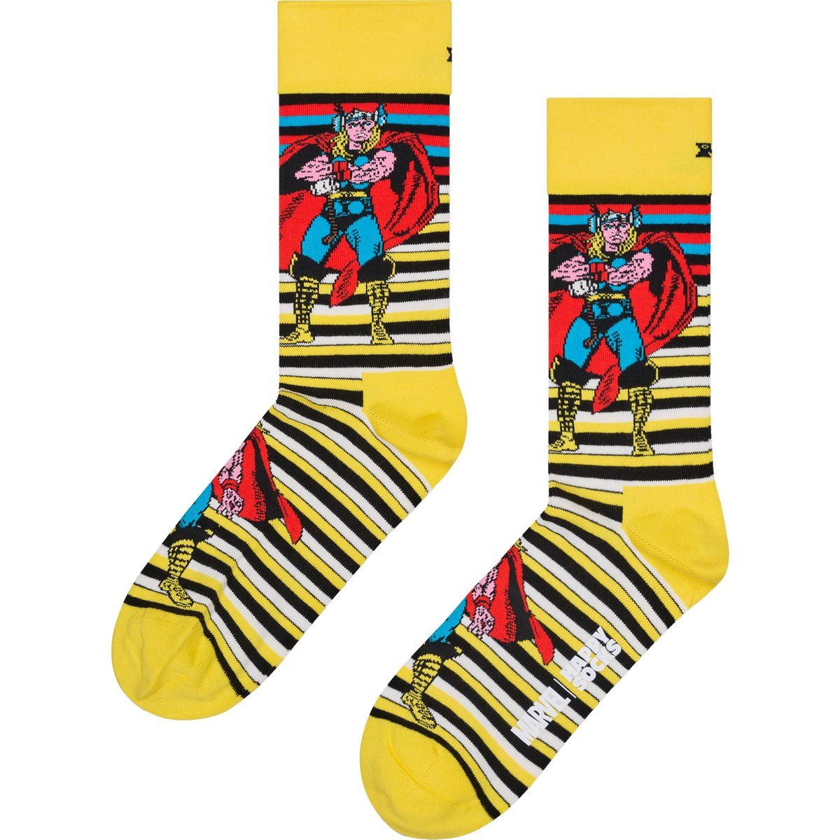 Comic-Charakter Grafik Crew-Socken