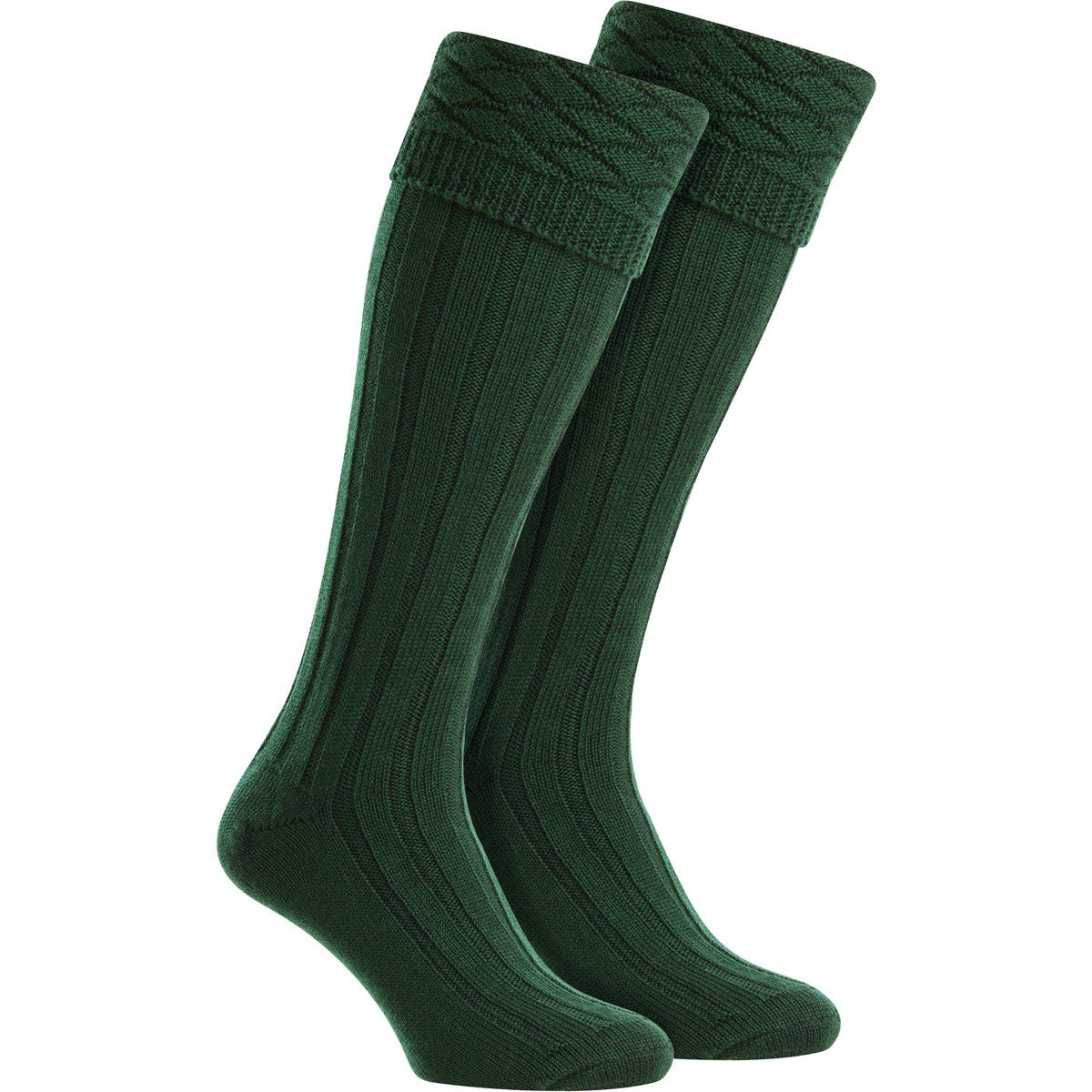 Kilt-Socken aus Wollmischung