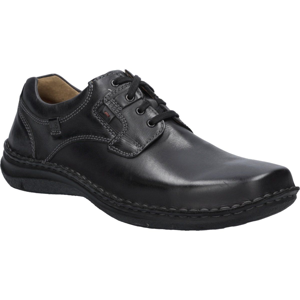 Handgenähter Leder-Schnürschuh