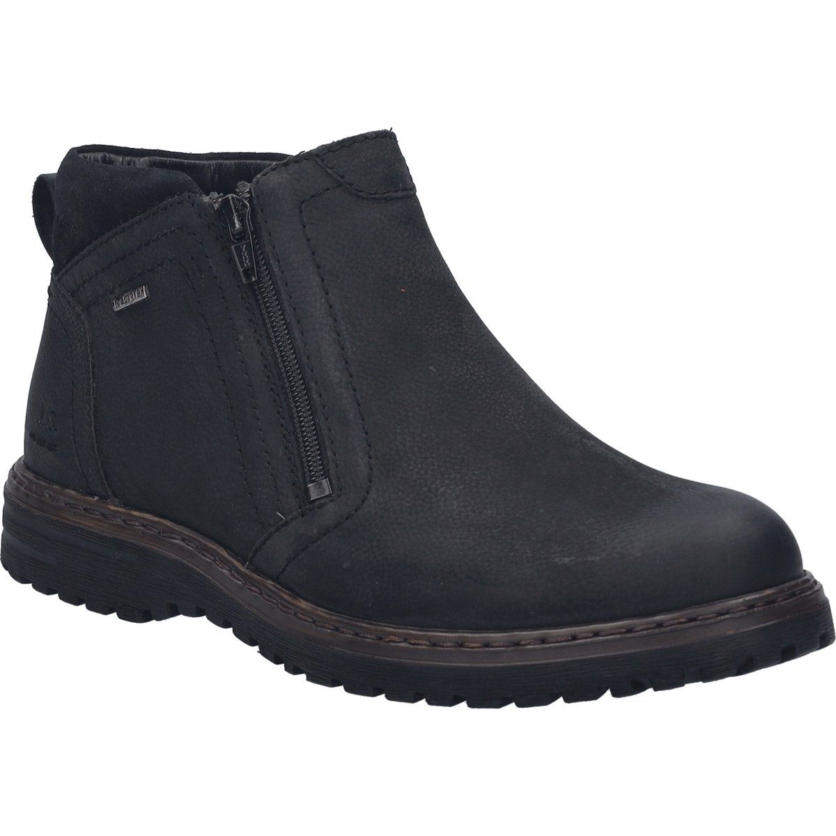Wasserdichte Leder-Stiefeletten