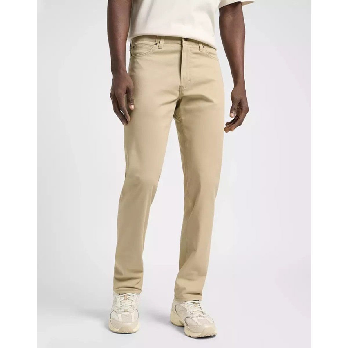 Slim Fit Hose mit geradem Bein