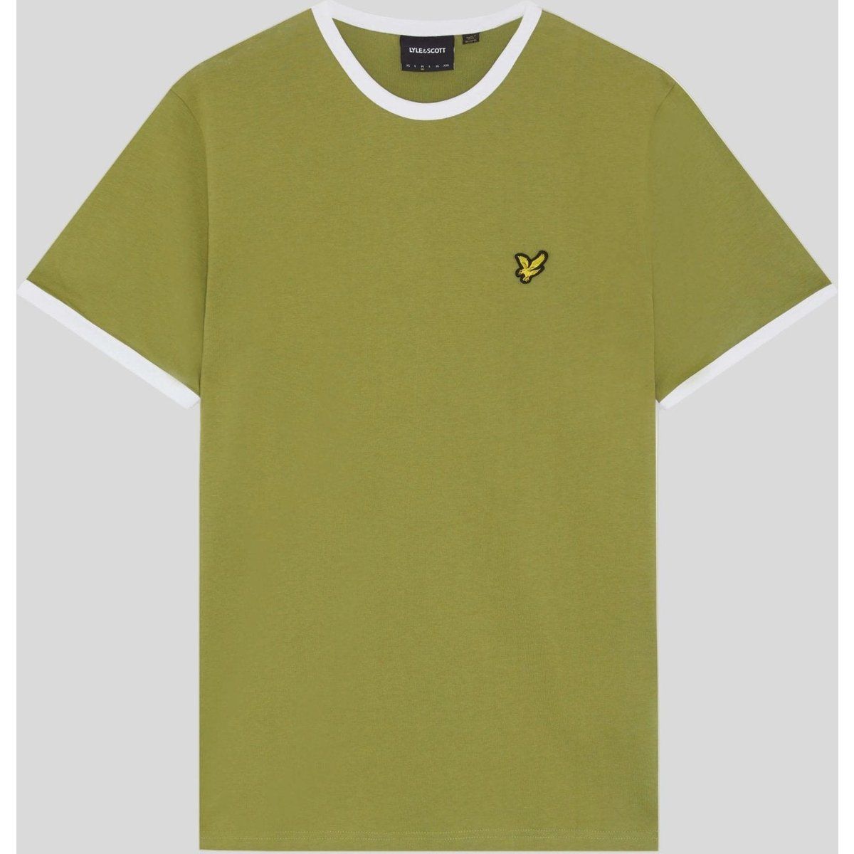 Klassisches Ringer-T-Shirt aus Baumwolle