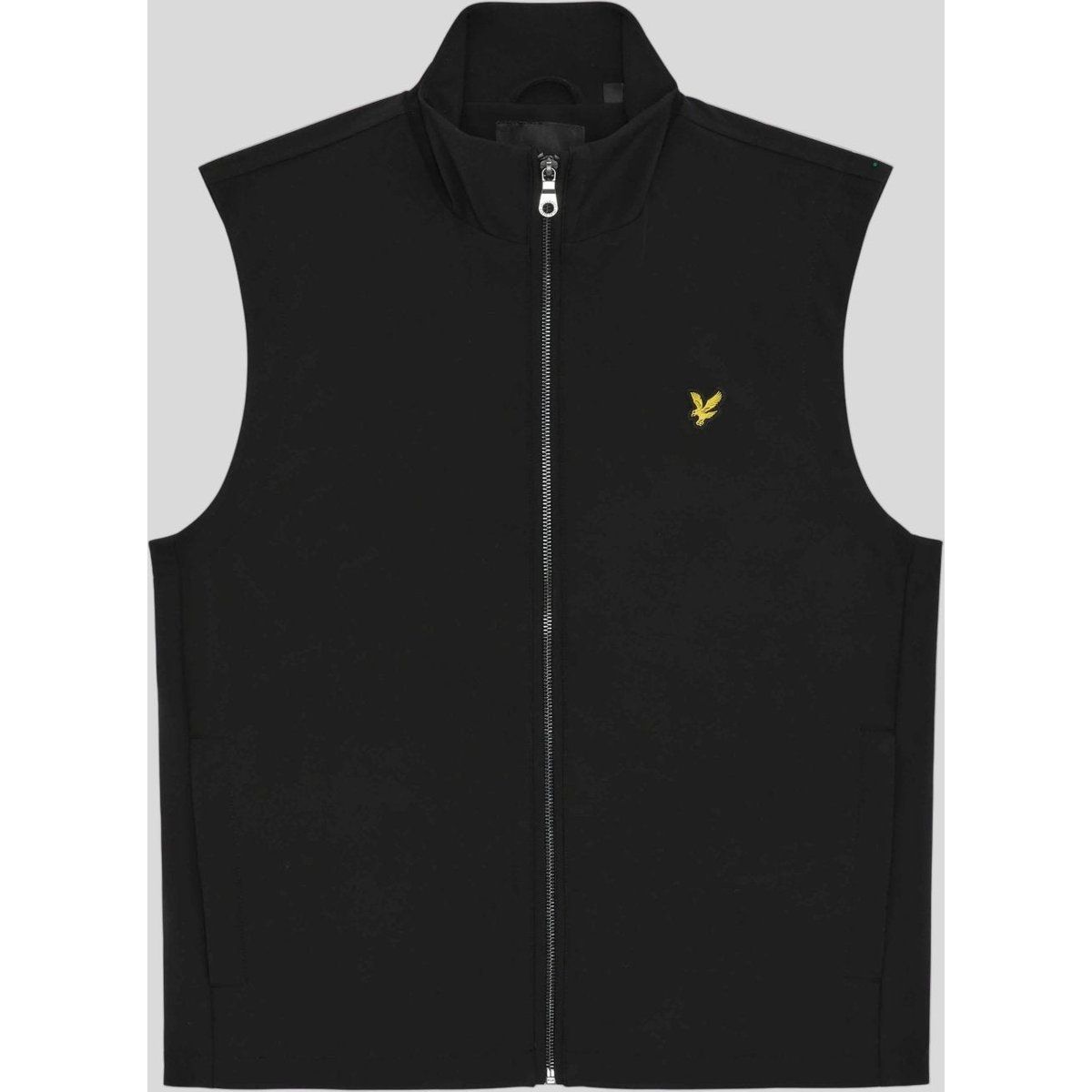 Leichte Softshell-Weste mit Mesh-Rücken