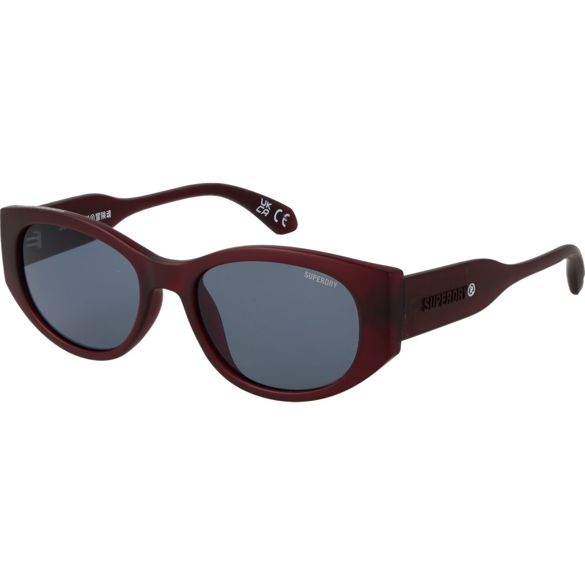 Ovale Vollrand-Sonnenbrille