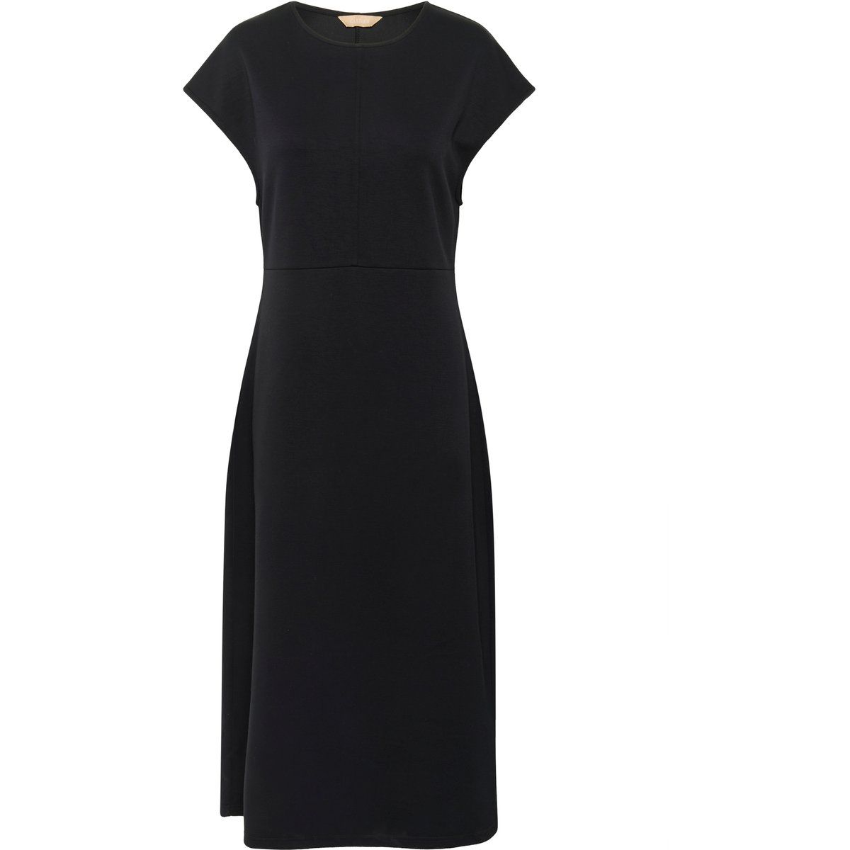 Midi-Kleid mit kurzen Ärmeln