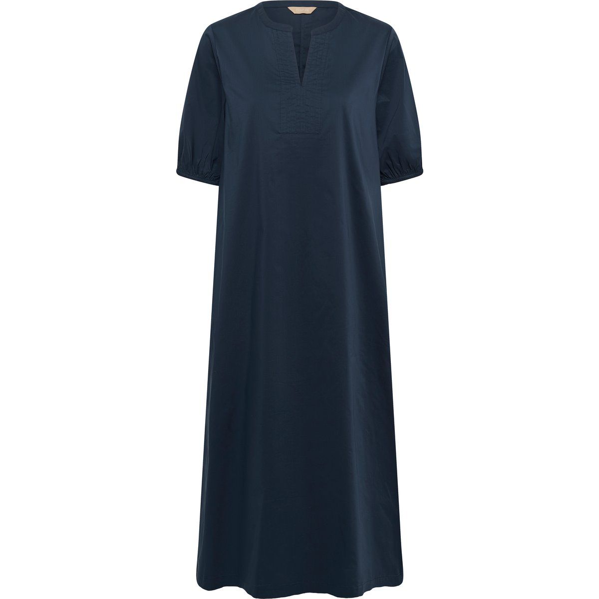 Locker geschnittenes Midi-Kleid in A-Linie