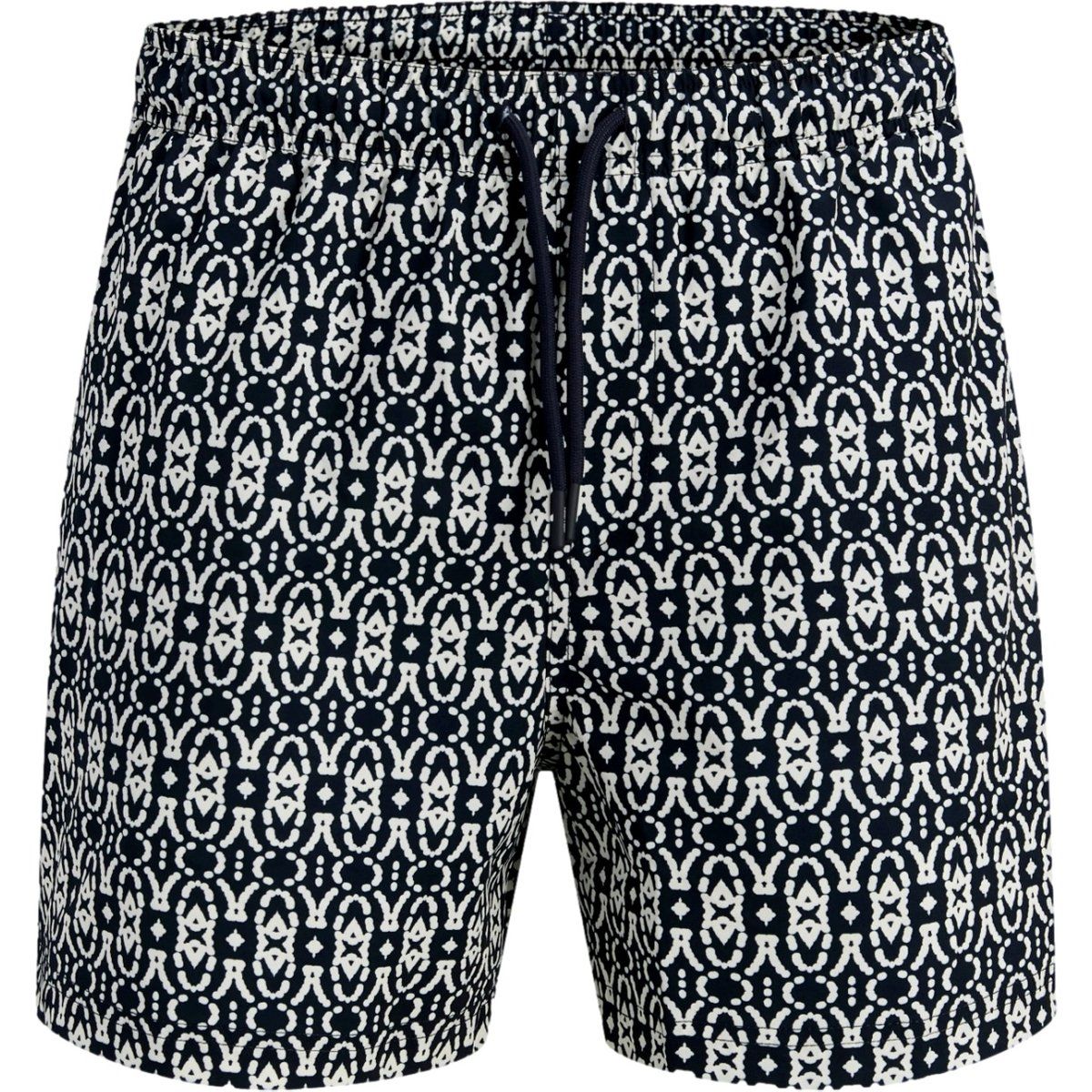 Badeshorts mit geometrischem Muster
