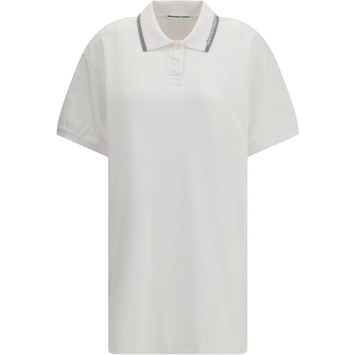 Polo-Minikleid mit Logo-Kragen