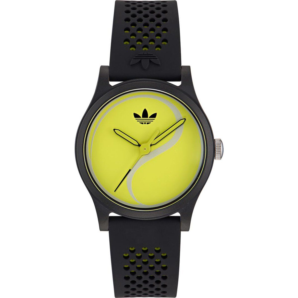 Sportliche Analoguhr im Tennis-Design