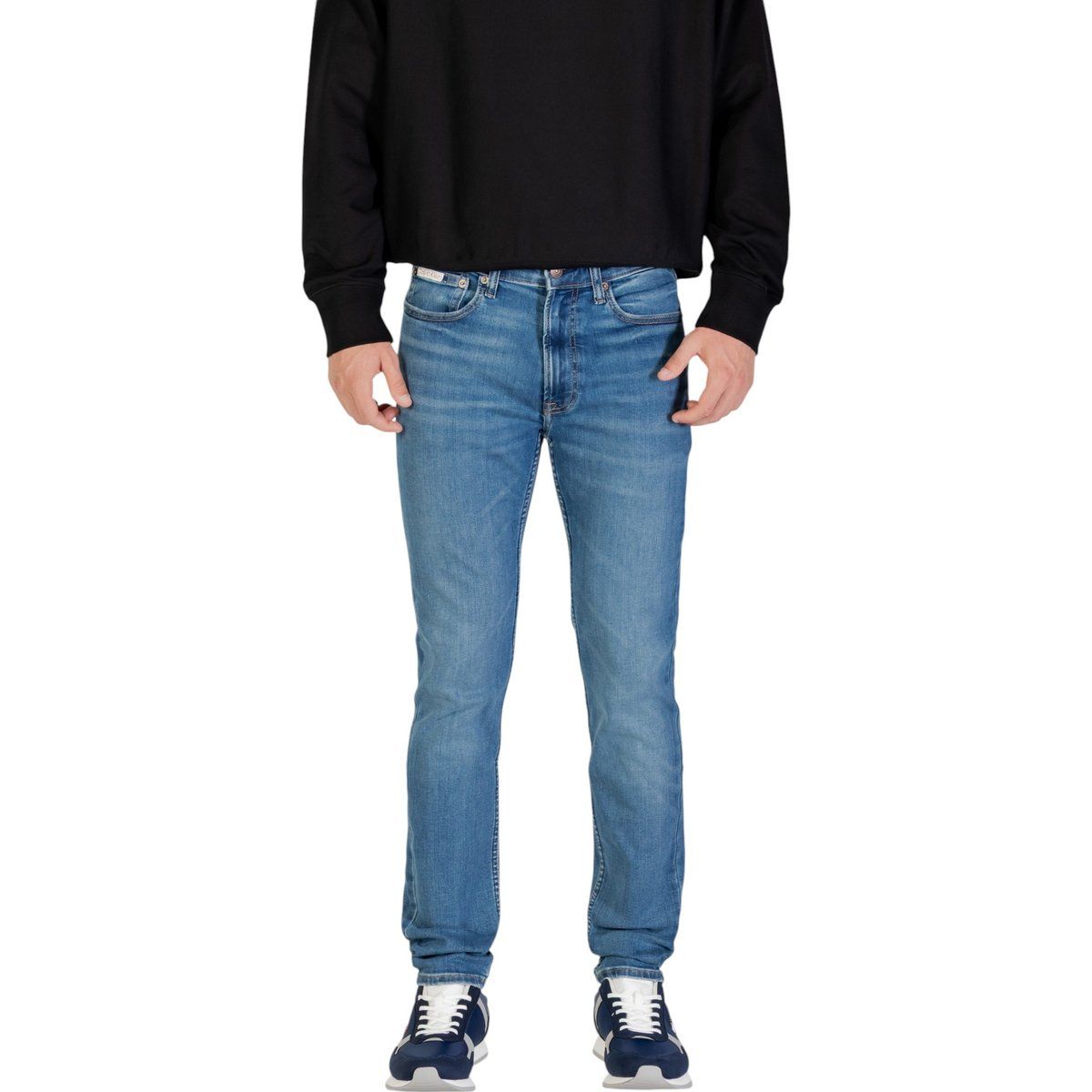 Klassische Slim Fit Stretch Jeans