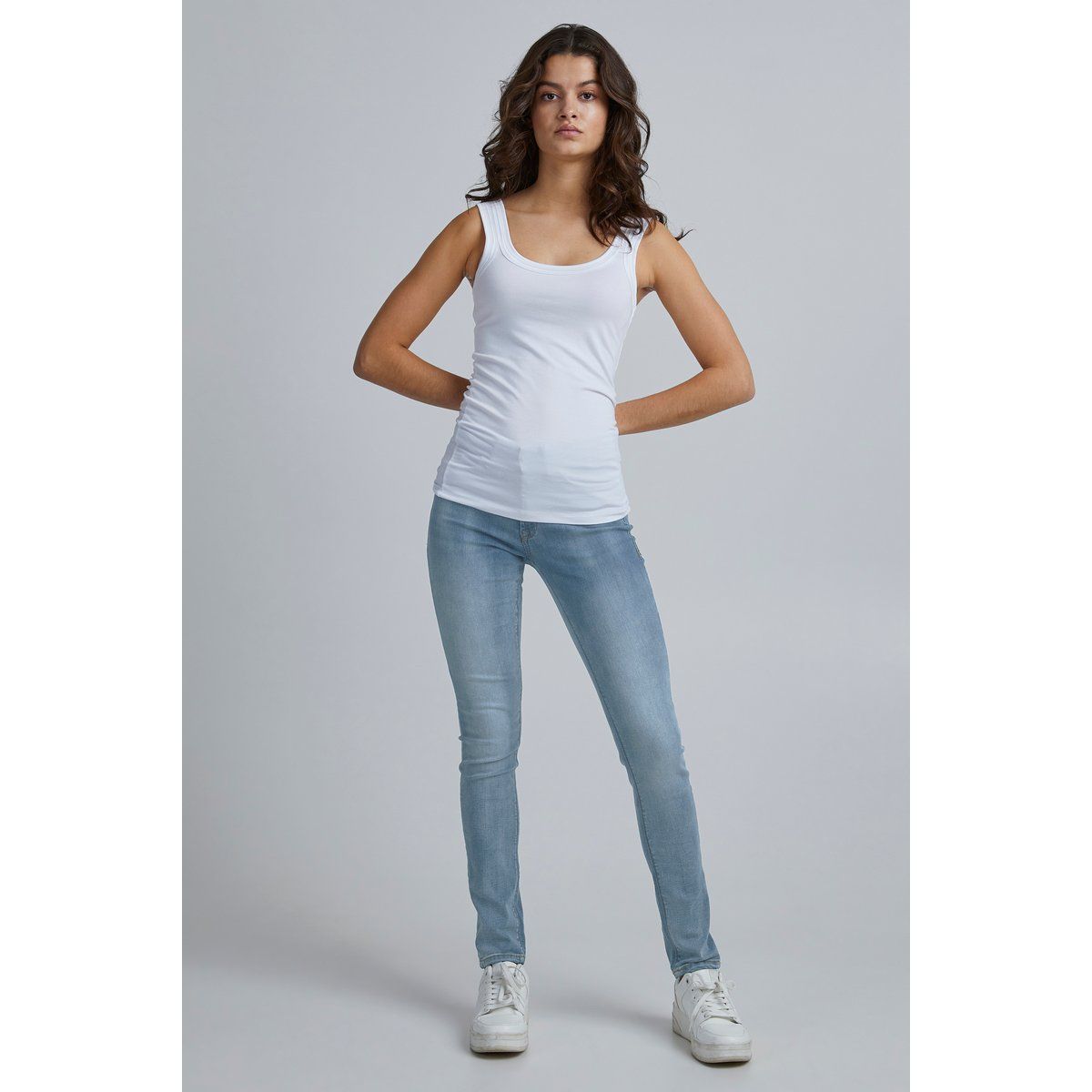 Klassische Skinny-Fit Denim-Jeans
