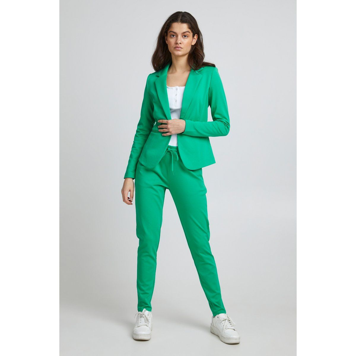 Leuchtender taillierter einreihiger Blazer