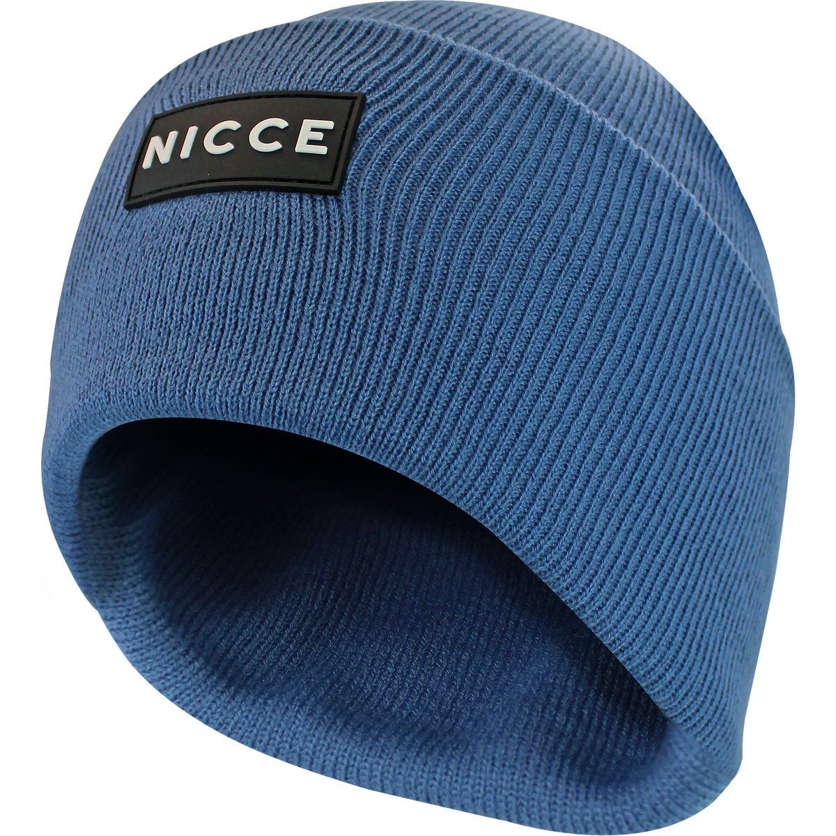 Klassische Rippstrick-Beanie