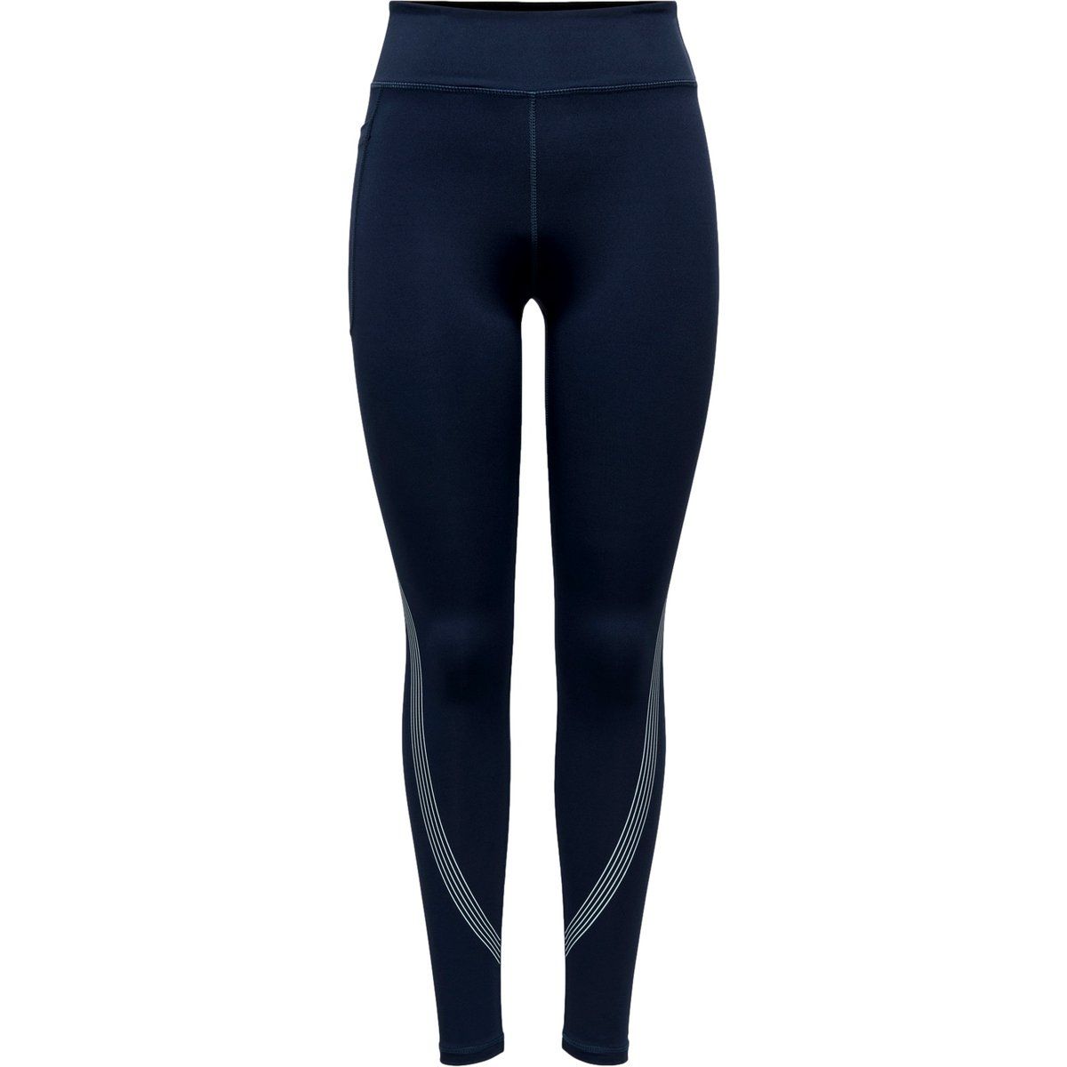 Hochtaillierte Performance-Leggings mit Tasche