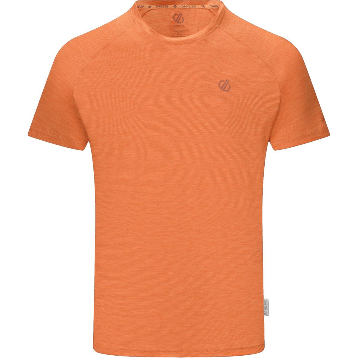 Meliertes Performance-T-Shirt mit Raglanärmeln
