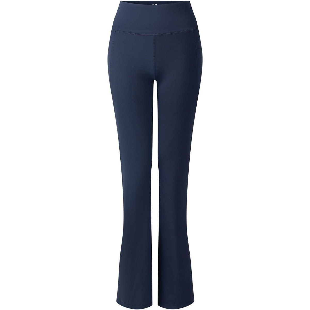 Ausgestellte Yoga-Leggings mit hohem Bund