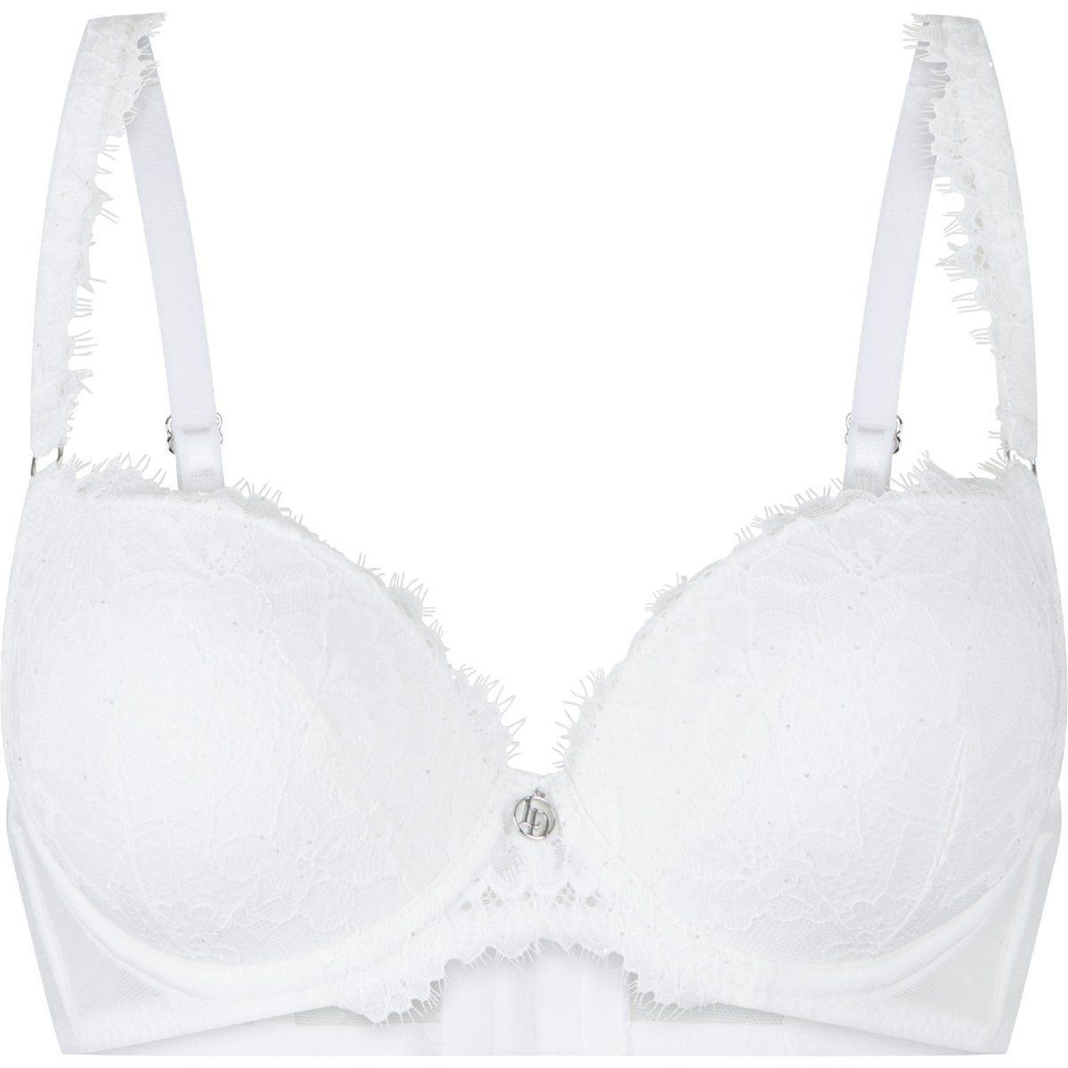Push-up-Gel-BH mit Spitze