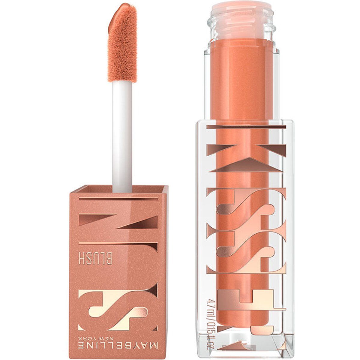 Strahlendes Flüssig-Rouge und Bronzer