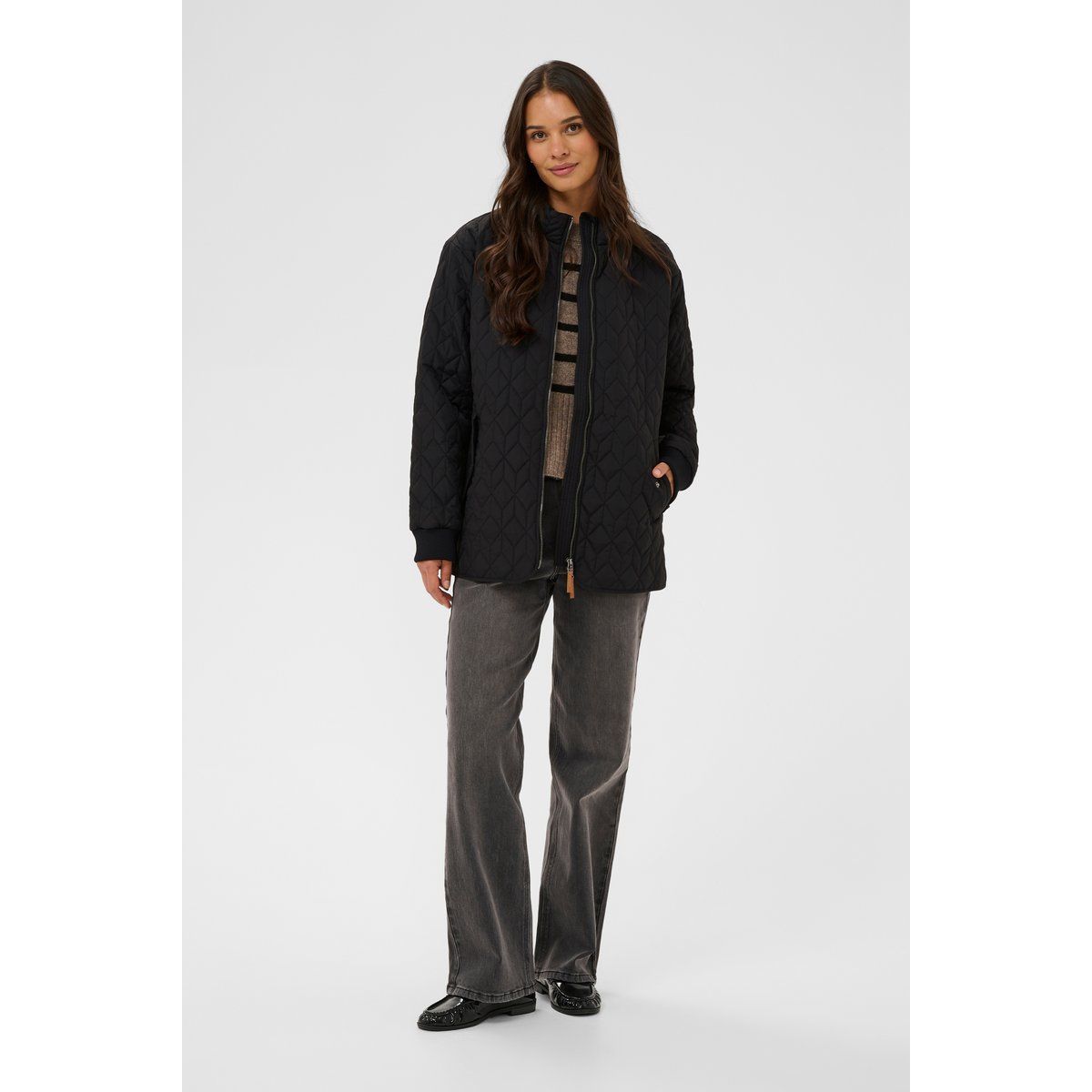 Gesteppte Jacke im Loose Fit