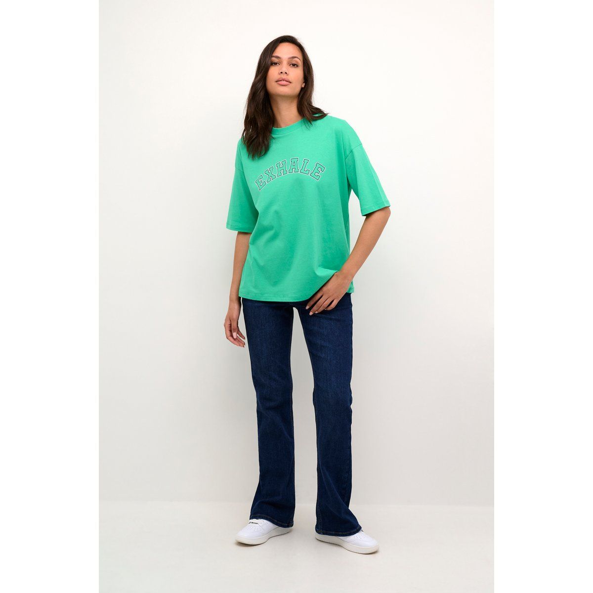 Baggy T-Shirt mit Grafik-Print