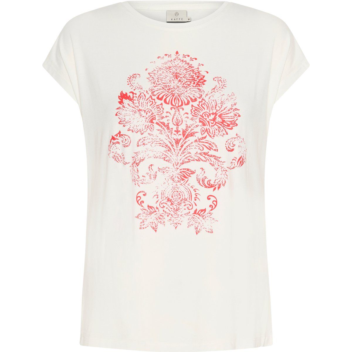T-Shirt mit floralem Damast-Print