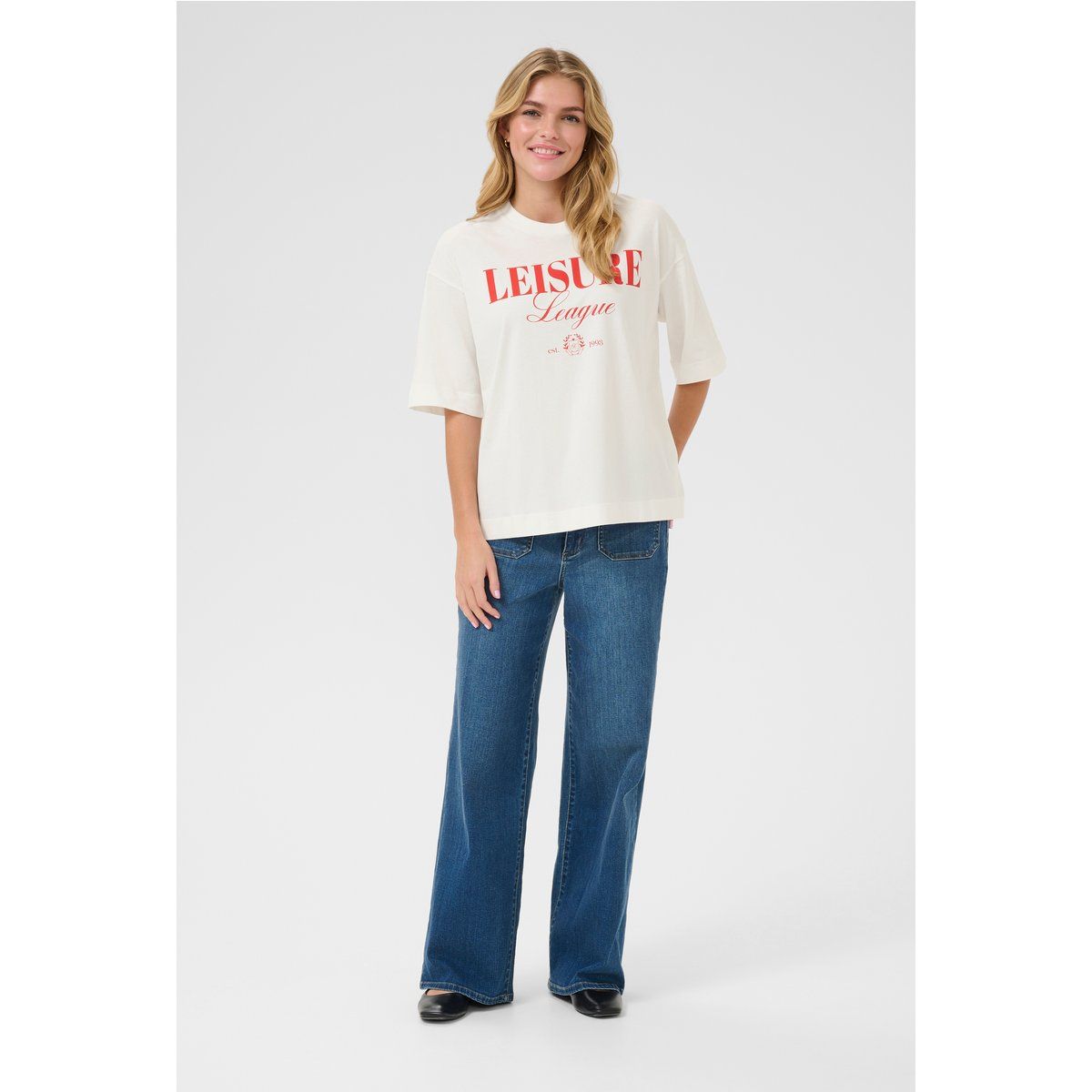 Lässiges Leisure League Grafik-T-Shirt