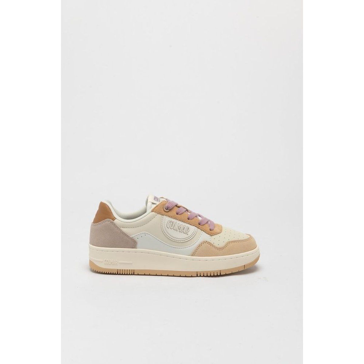 Klobige Farbblock Low-Top Sneaker