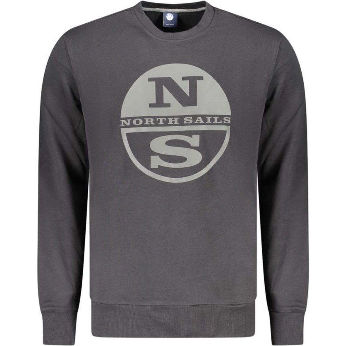 Grafik-Logo Sweatshirt mit Rundhalsausschnitt