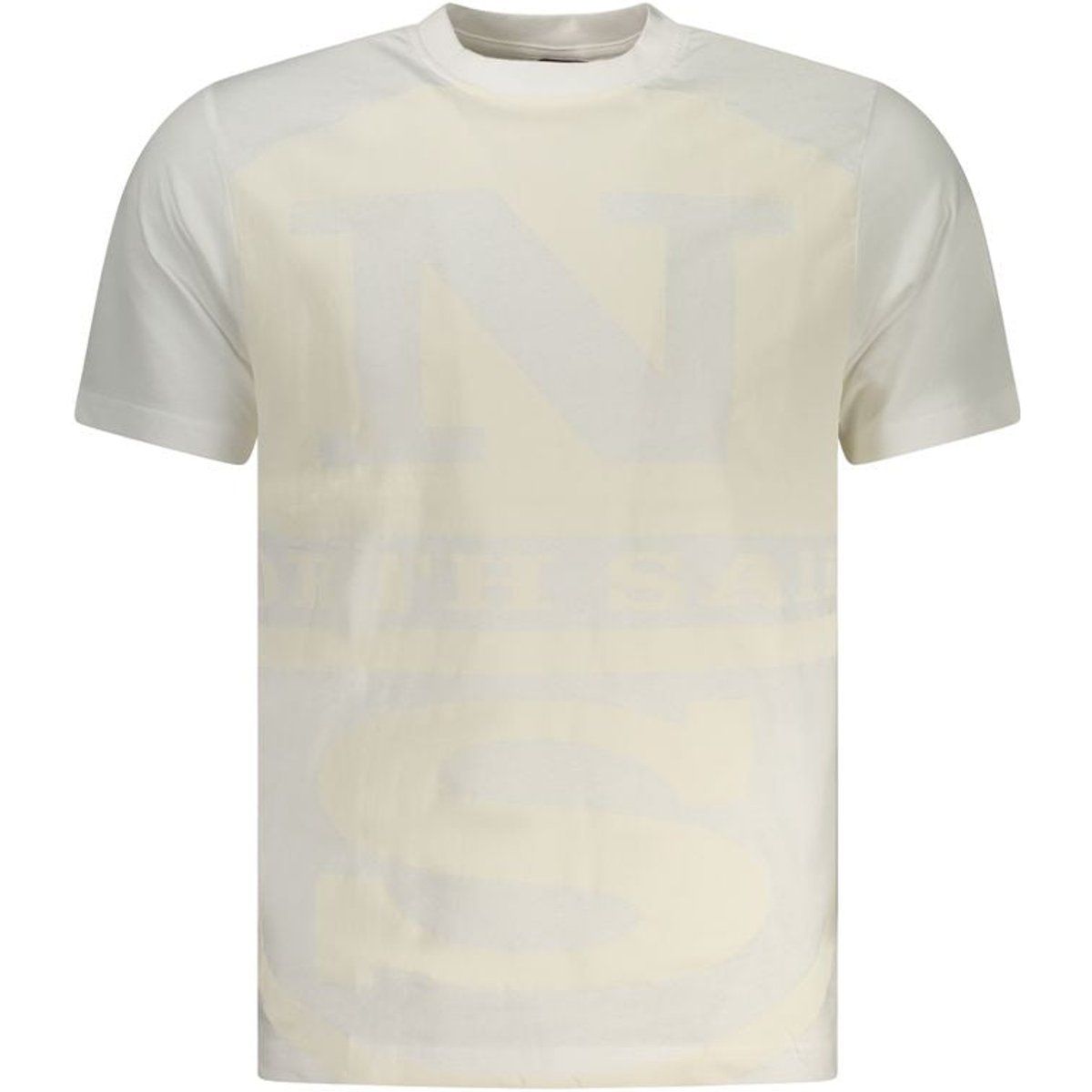 Baumwollshirt mit großem Logo-Print