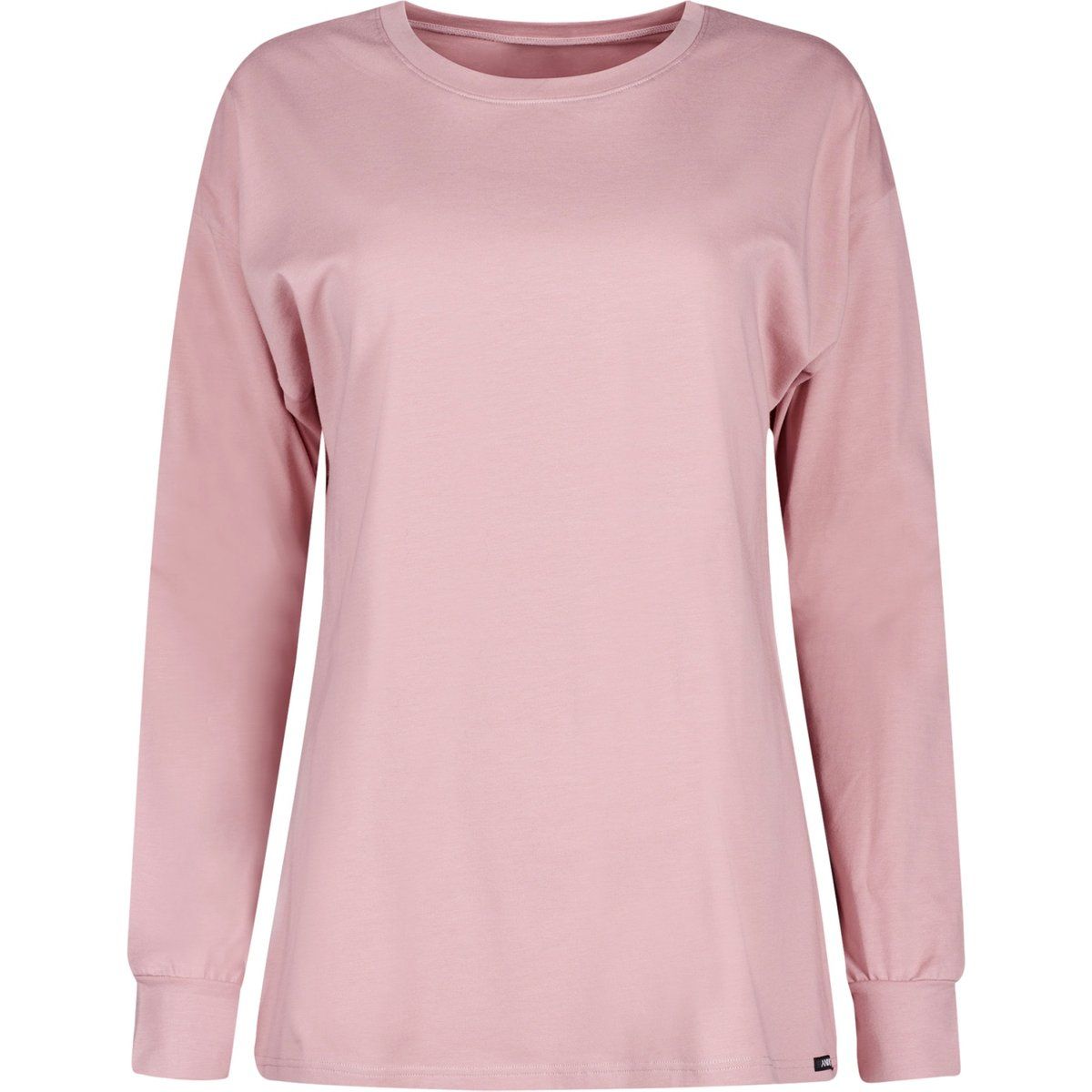 Langarm-Loungewear-Oberteil mit Bündchen