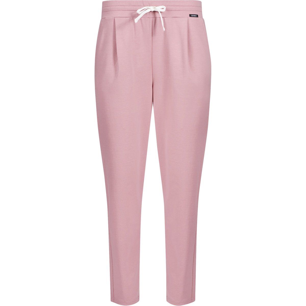 Konische Pyjamahose mit Bundfalten