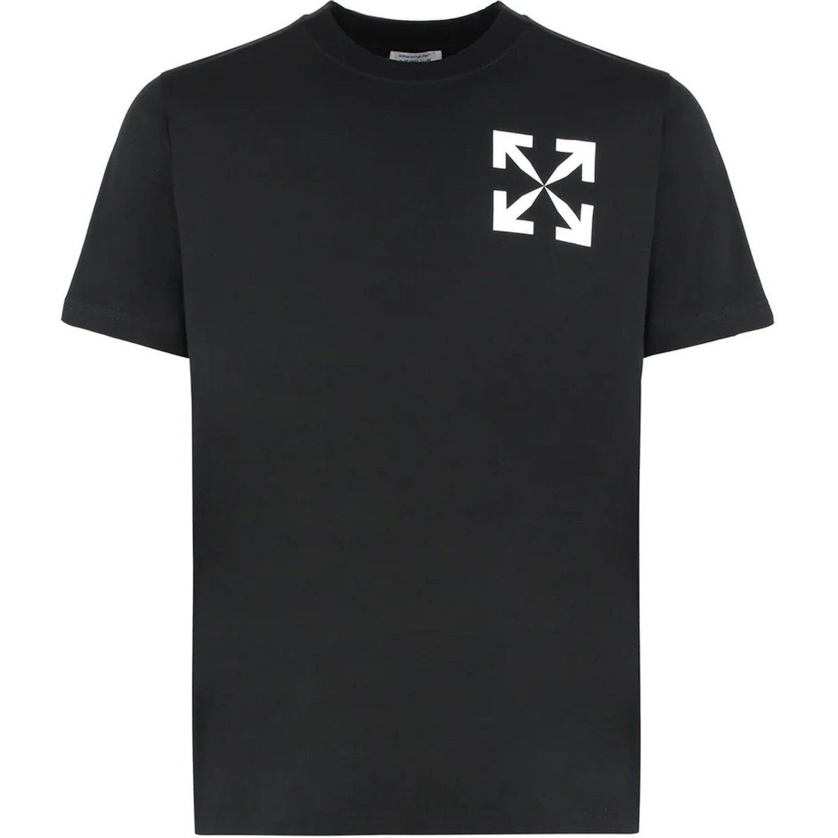 Baumwoll-T-Shirt mit Logo-Print