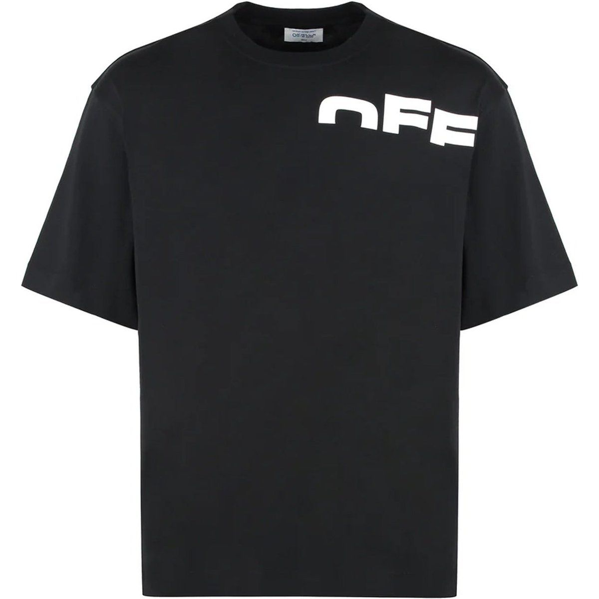 Baumwoll-T-Shirt mit grafischem Print