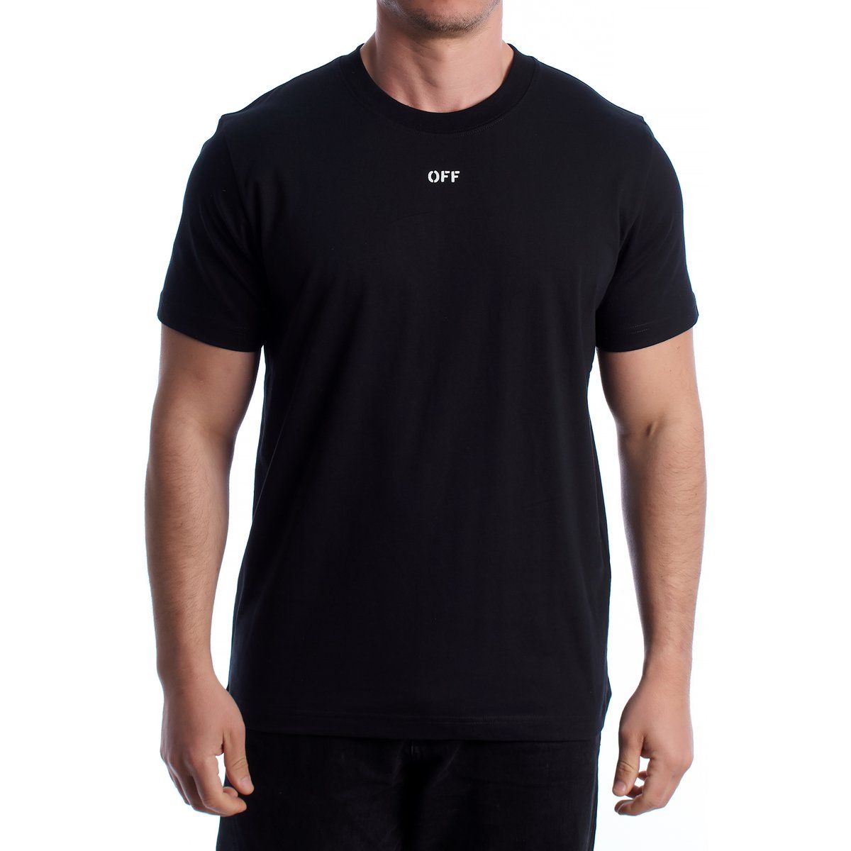 Slim-Fit T-Shirt mit Naht-Grafik