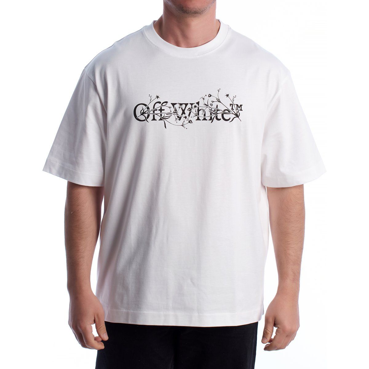 Relaxed T-Shirt mit floralem Grafik-Print