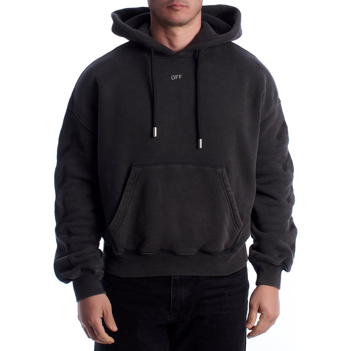 Oversize-Logo-Hoodie aus French Terry