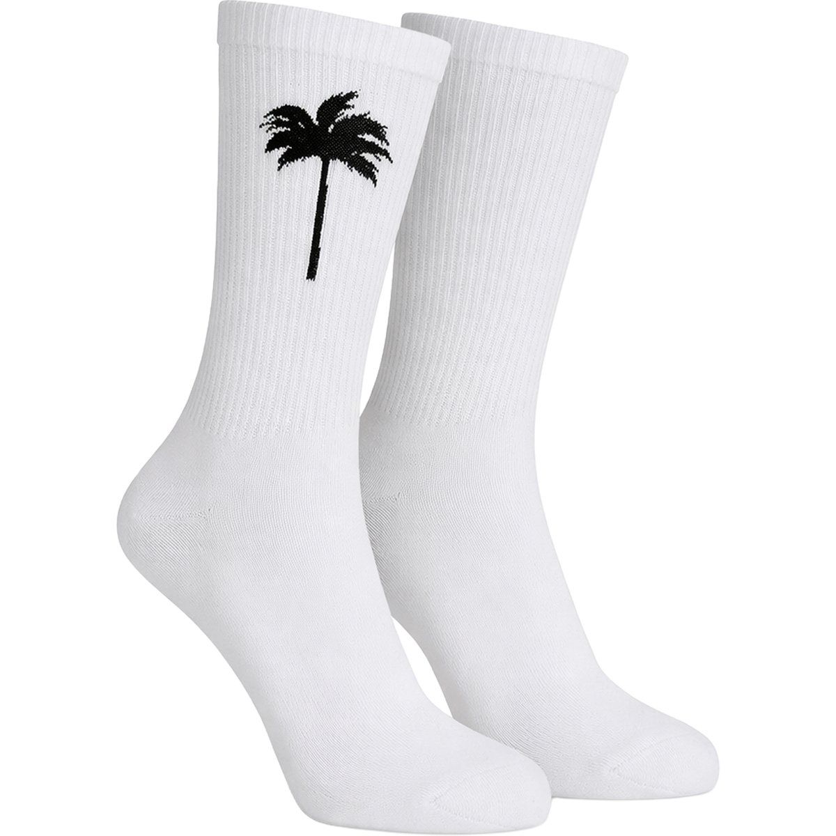 Baumwoll-Socken mit Palmen-Detail