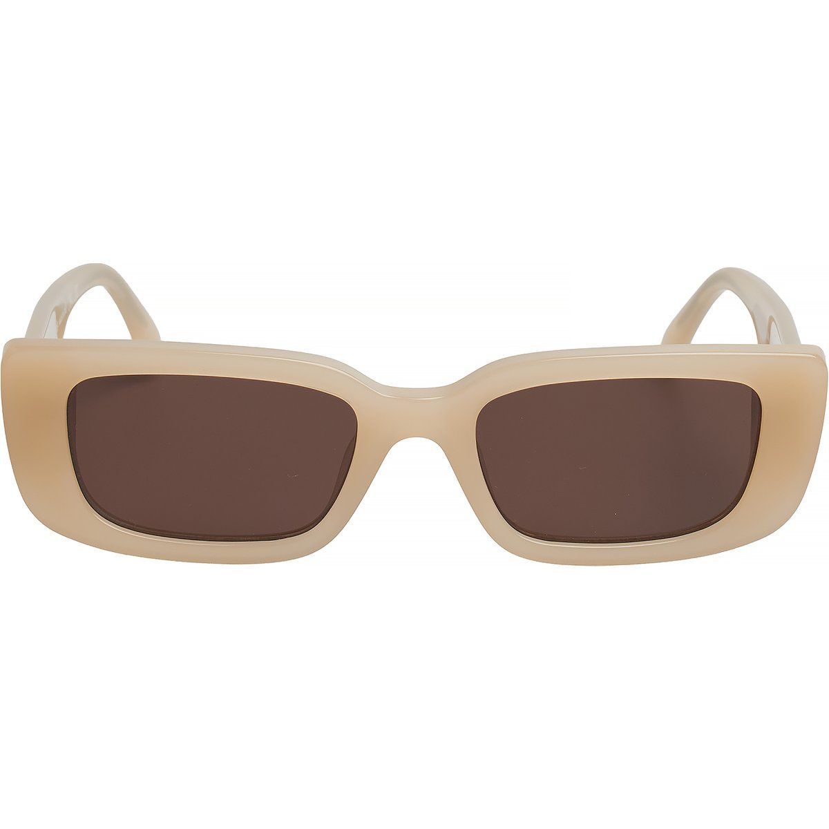 Minimalistische rechteckige Acetat-Brille