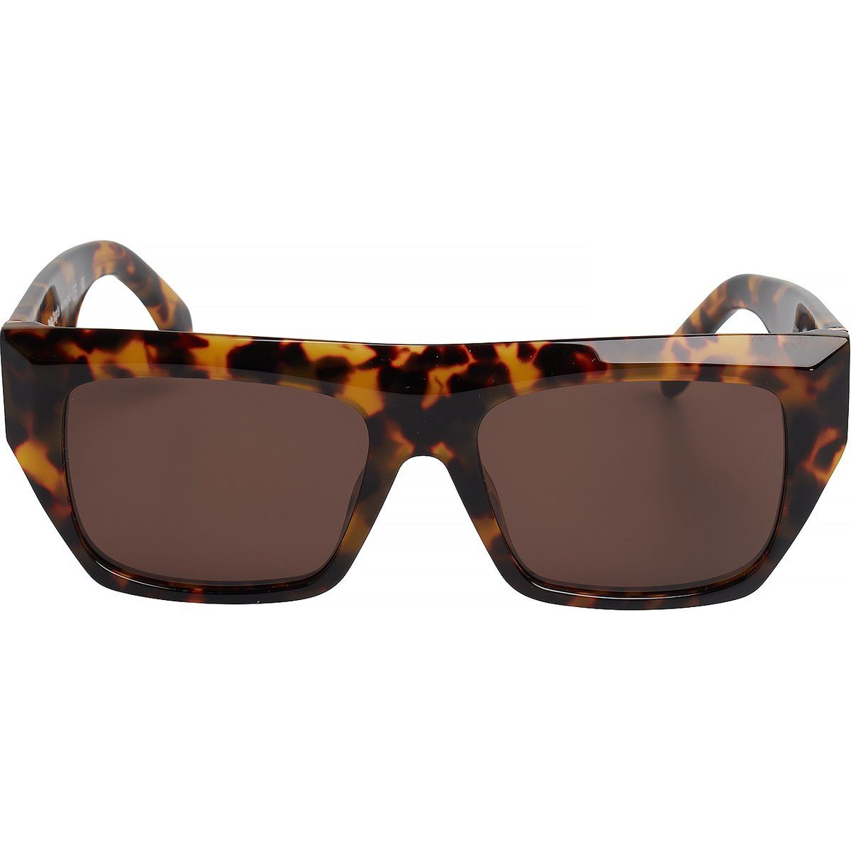 Übergroße Rechteckige Cat-Eye Sonnenbrille