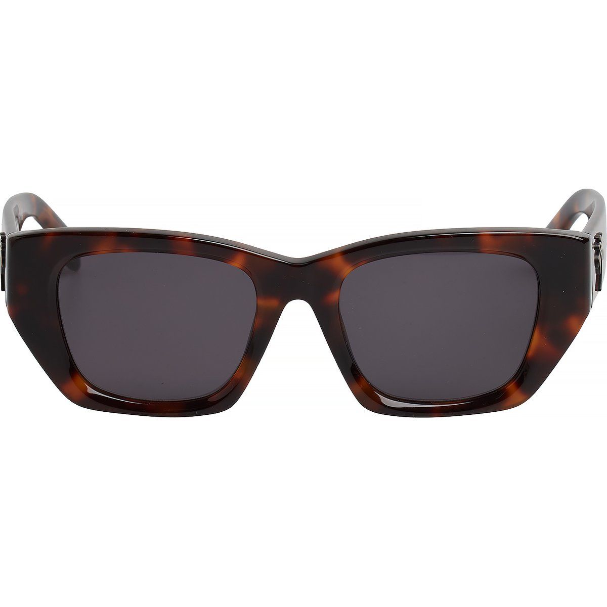 Quadratische Cat-Eye-Fassung Havanna